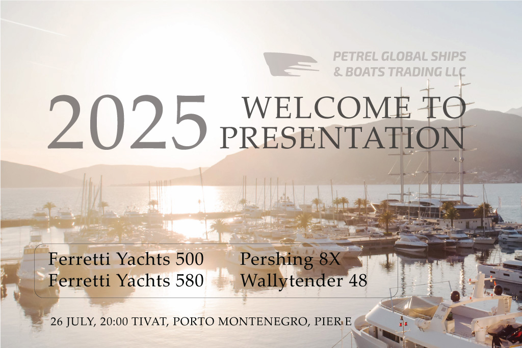Join our exclusive presentation of Ferretti Group yachts