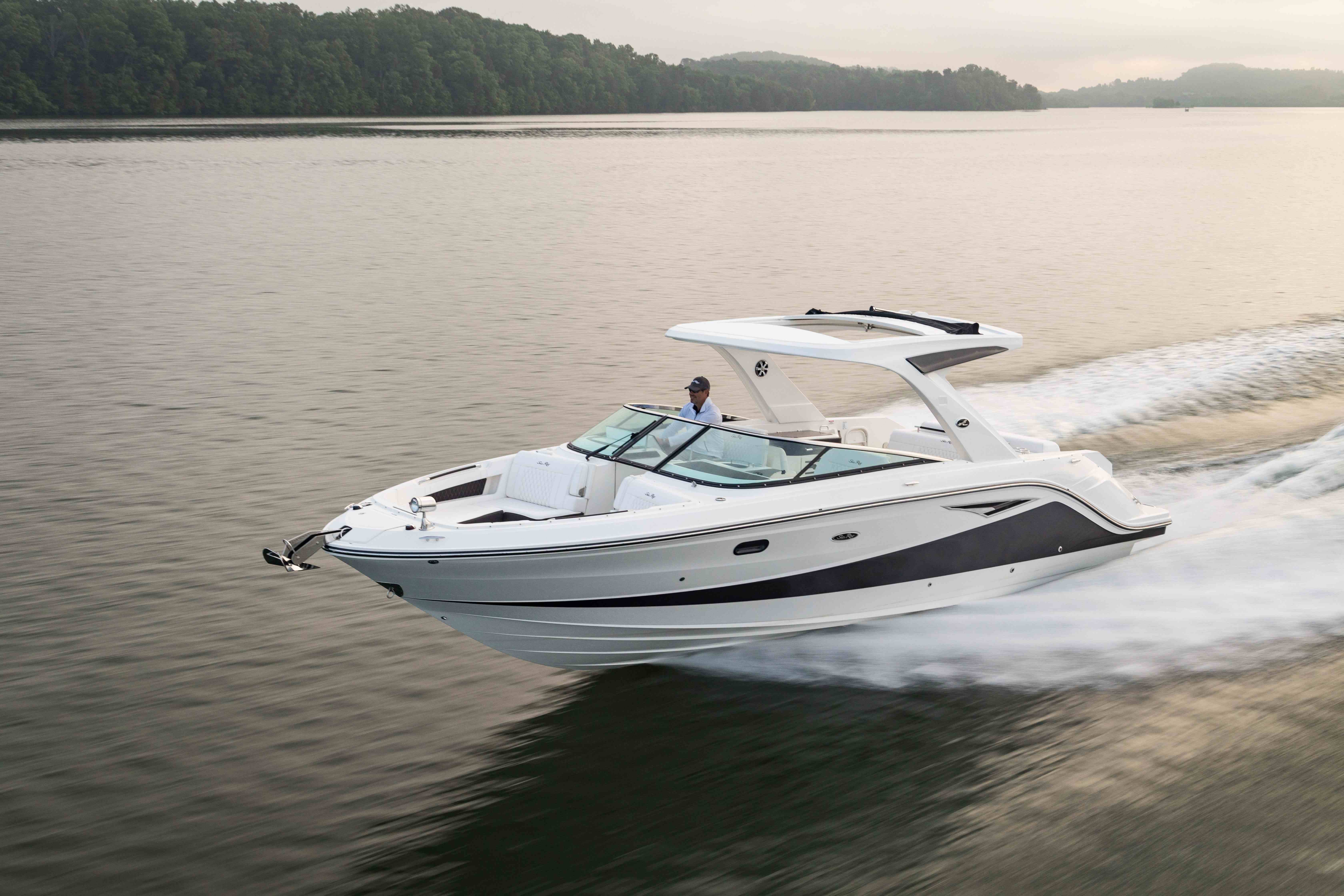 The new Sea Ray 310 SLX is ready for immediate delivery!