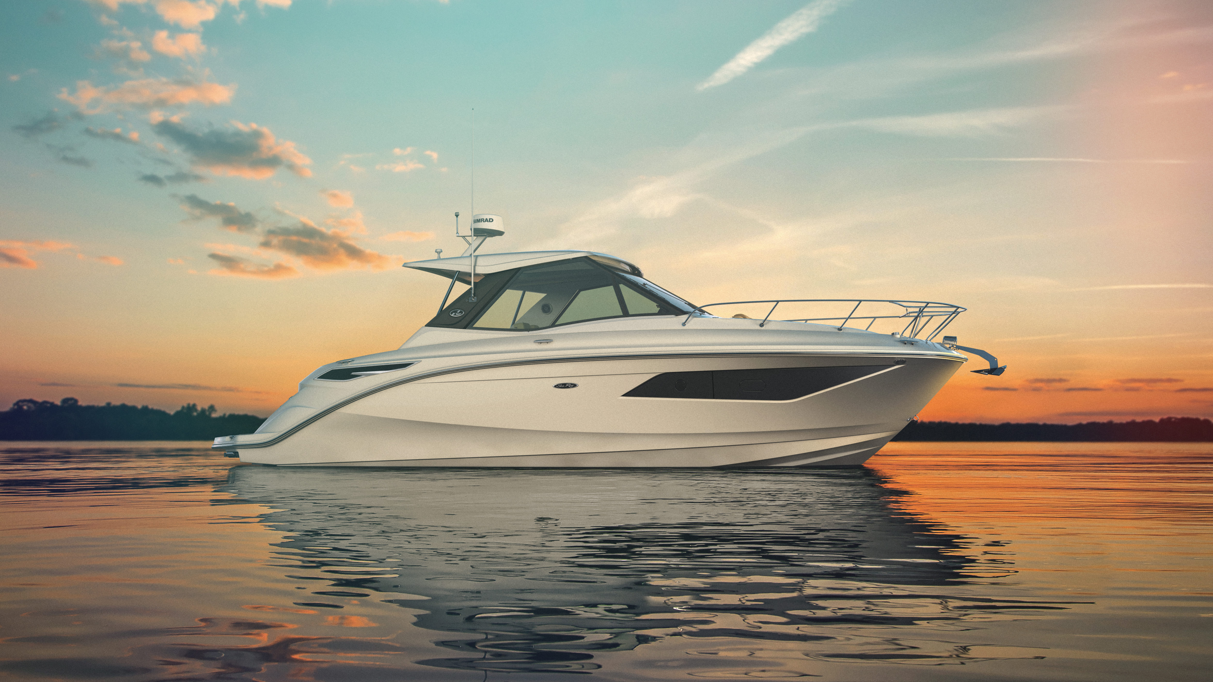The new Sea Ray Sundancer 320 Coupe is ready for immediate delivery!