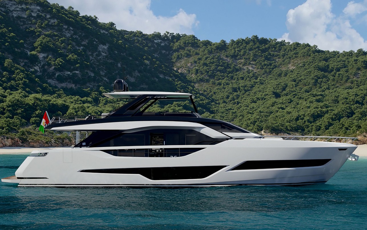 Ferretti Yachts 800 available for delivery to Montenegro