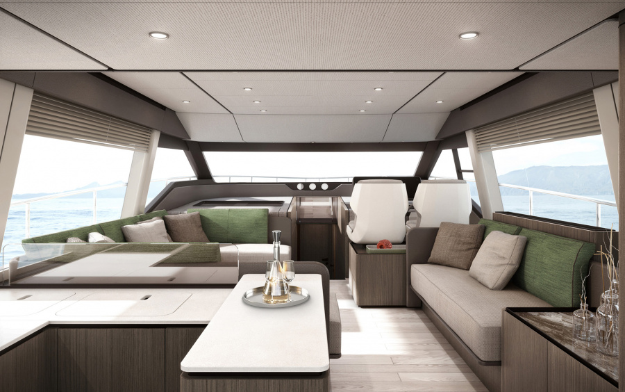 Ferretti Yachts 580 фото 2.1