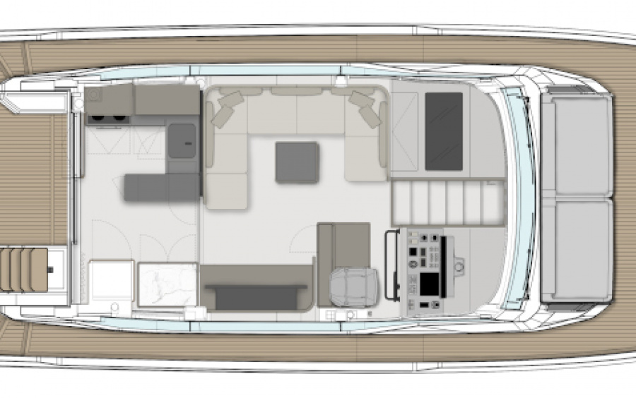 Ferretti Yachts 580 фото 3.5