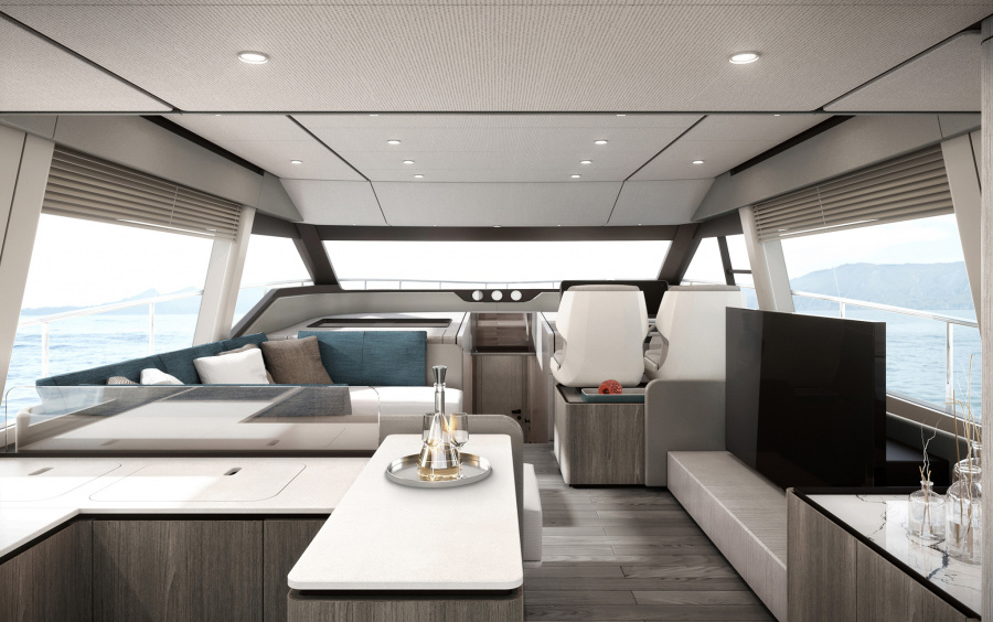 Ferretti Yachts 580 фото 2.7