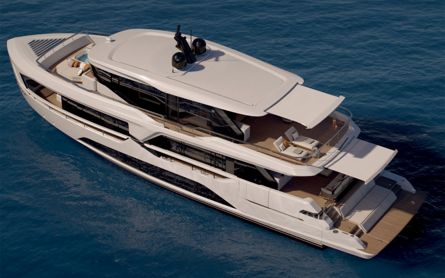 Ferretti Yachts INFYNITO 100 Project фото 1.12